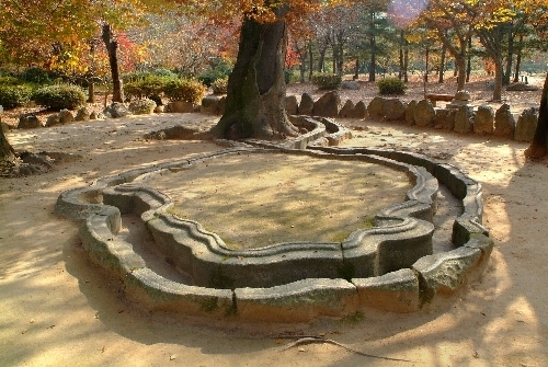庆州鲍石亭遗址경주 포석정지